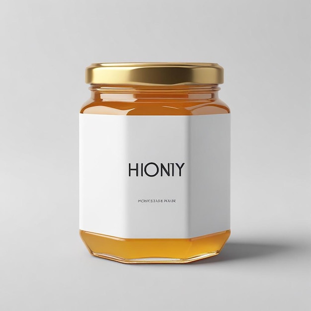 a jar of honey