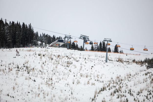 Jasna ski resort chair lift