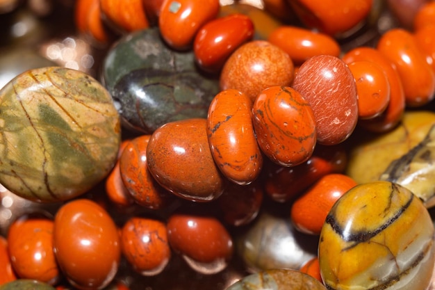 Jasper Picasso and red jasper beads