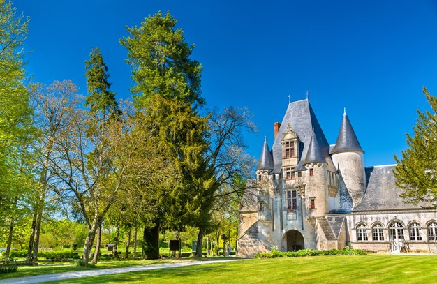 Javarzay Castle in Chef Boutonne France