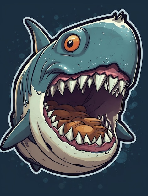 Jawsome Make a Splash with This Shark Tee and Sticker Set