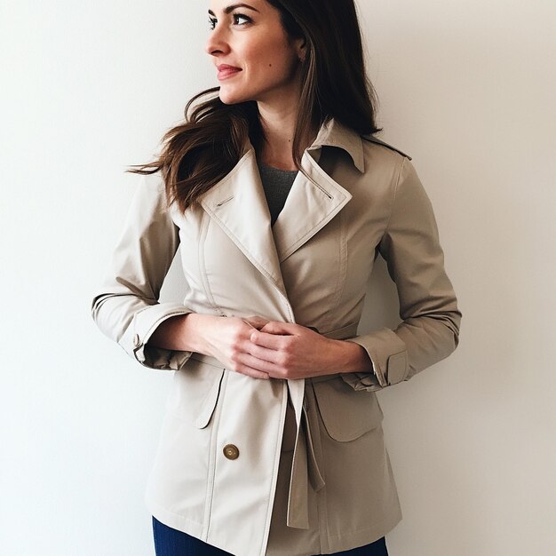 Photo jcrew factory classic trench a more affordable option with a similar classic style and adjustable belt v 61 job id b63eed3ecca345ebaf510c78d1bd4eed