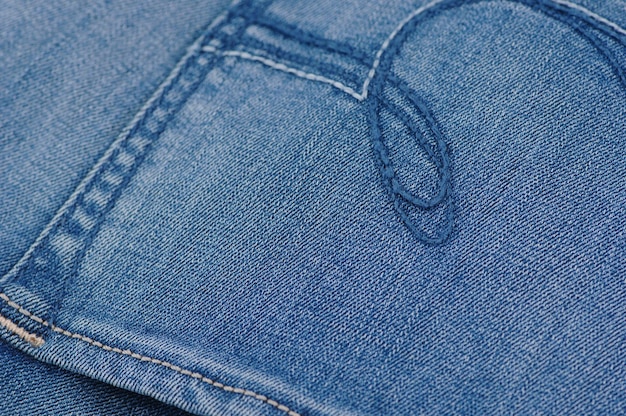 Jeans close up