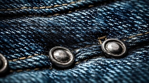 Jeans textile texture background design wallpaper Generative AI