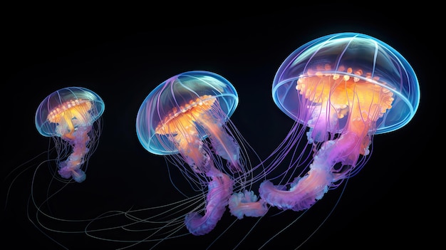 Jellyfish are a common species of jellyfish.