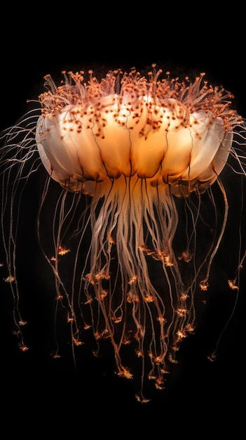 A jellyfish is shown in this undated photo.