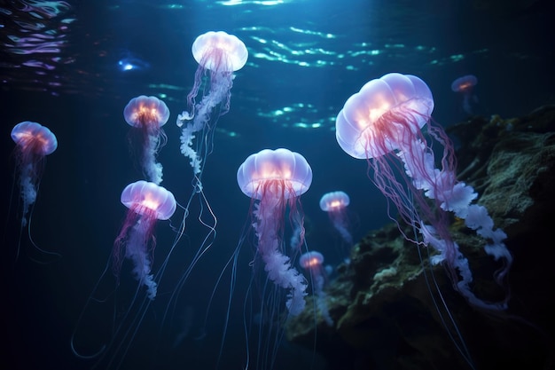 Jellyfish underwater outdoors animal