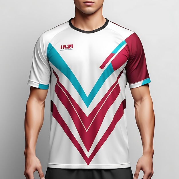 Photo jersey mockup