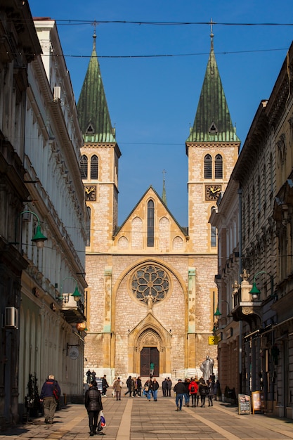 Jesus's sacred heart cathedral, Sarajevo