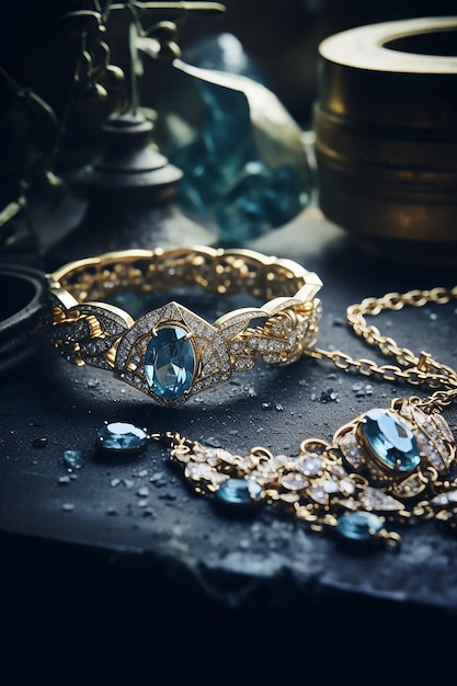 Jewelry mid photoshoot commercial photography