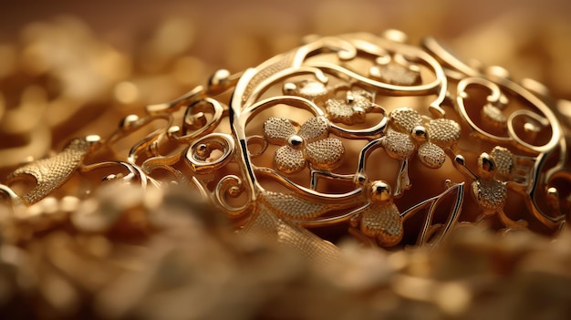 Photo jewelry smooth gold texture