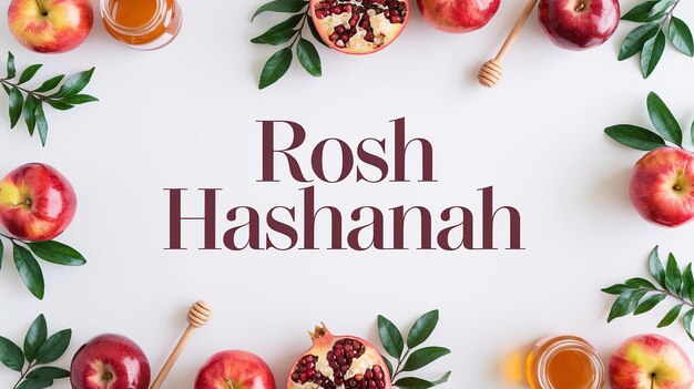 Photo jewish new year rosh hashanah background