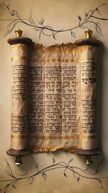 Photo jewish papyrus