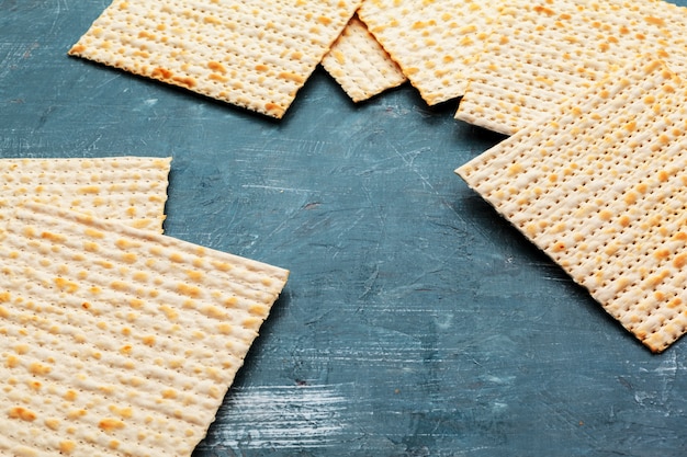 Jewish traditional matzo bread