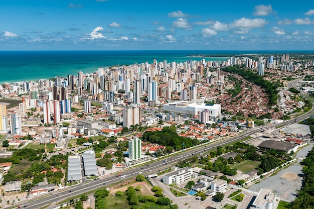 Joao Pessoa Paraiba Brazil Aerial view