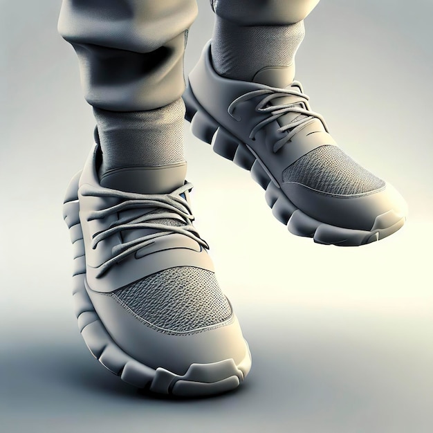 Jogger Shoes 3d Design