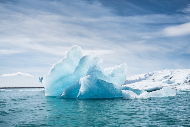 Jokulsarlon glacier ice lagoon, Iceland