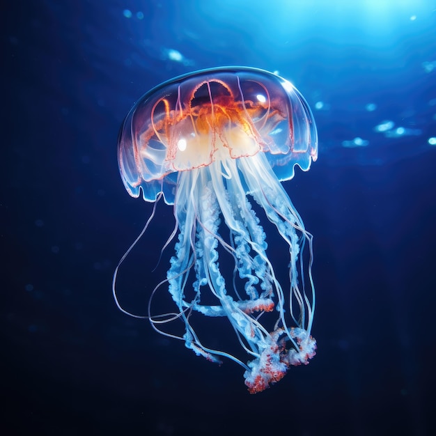 Journey to the Deep Box Jellyfish's Hauntingly Beautiful Underwater Exploration