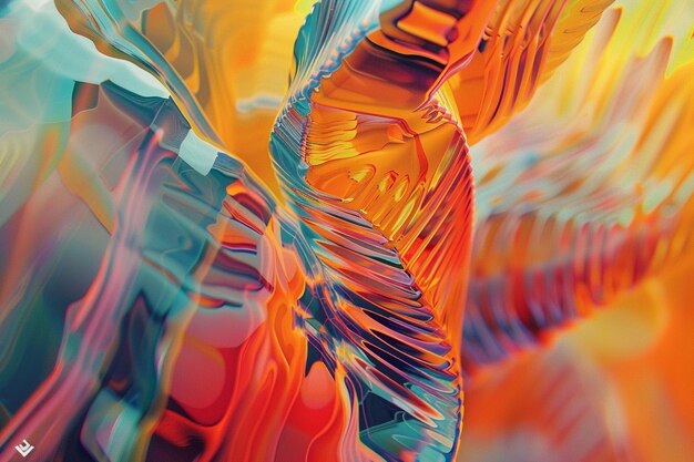 Journey into the realm of abstract digital art wit generative ai