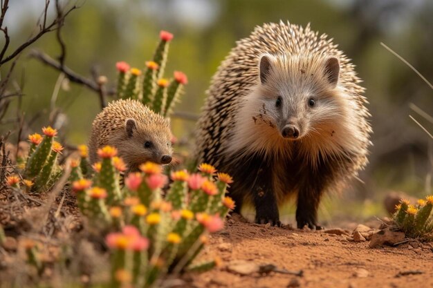 Journey of Javelinas Cactus photo