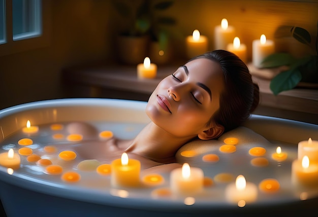 A Journey to Tranquility in the Tub