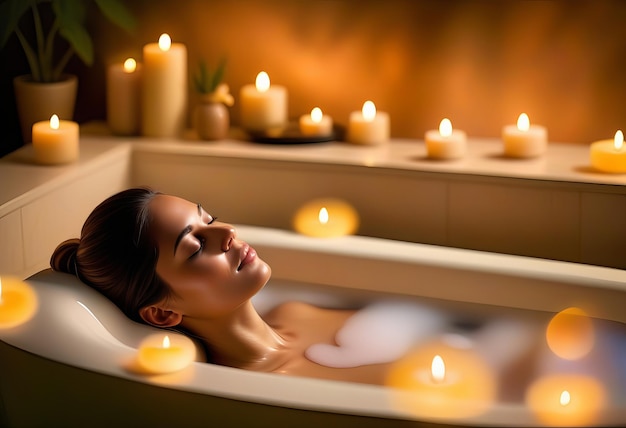 A Journey to Tranquility in the Tub