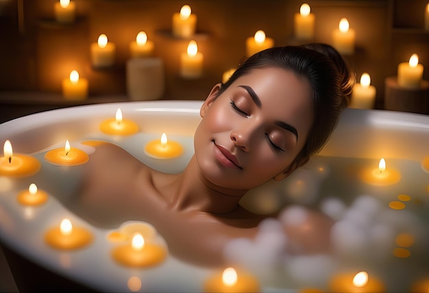 A Journey to Tranquility in the Tub