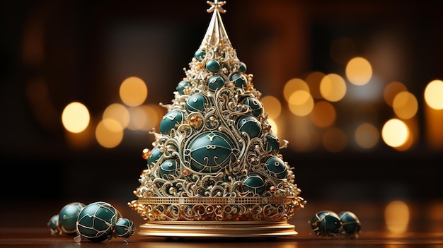 Joyful 3D Christmas Tree Festive Holiday Decor for Greeting Cards and Seasonal Celebrations