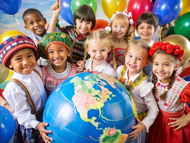 Joyful Celebration and Unity on World Childrens Day