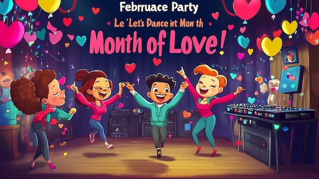 Joyful Dance Celebration Love Event