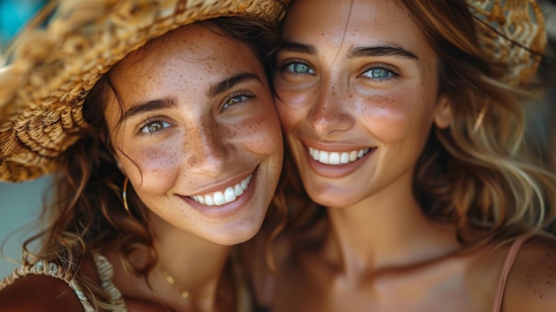 Joyful Family Outing Two Moms Cherishing Moments at Local Festival