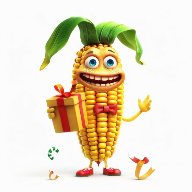 Joyful and Festive Corn Characters Collection