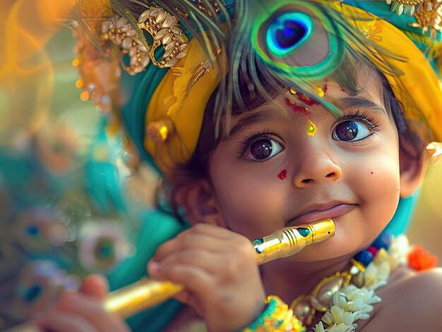 Joyful Krishna Janmashtami Celebration Tradition Devotion and Festivity