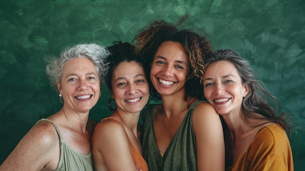 Joyful Women Celebrating Friendship and Diversity