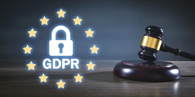 Judge gavel GDPR General Data Protection Regulation