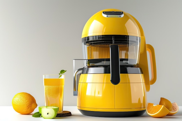 Photo juicer isolated white background