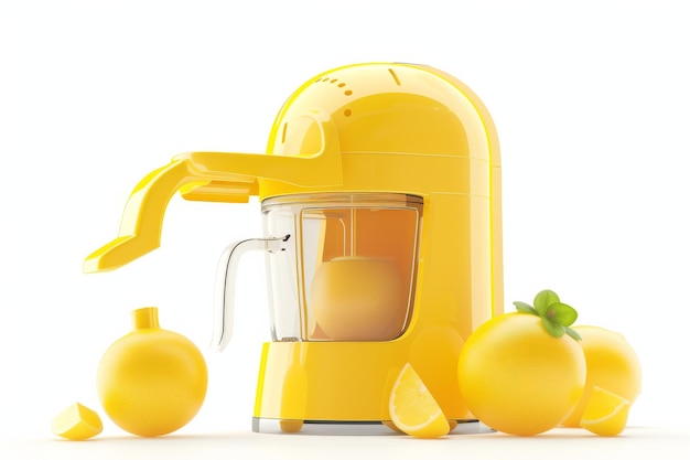 Photo juicer isolated on white background