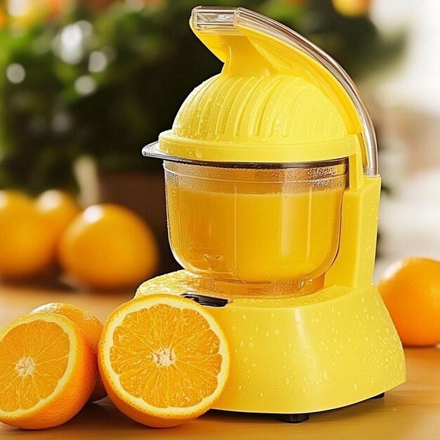 Photo juicer machine