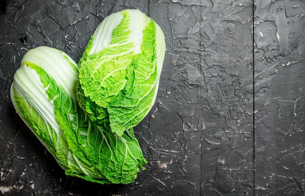 Juicy green cabbage