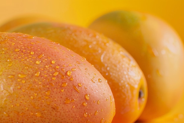 Juicy orange slices with water droplets