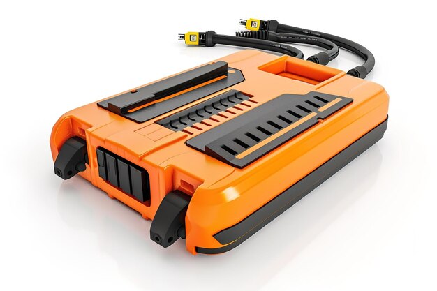 Jump Starter Isolated In Transparent Background