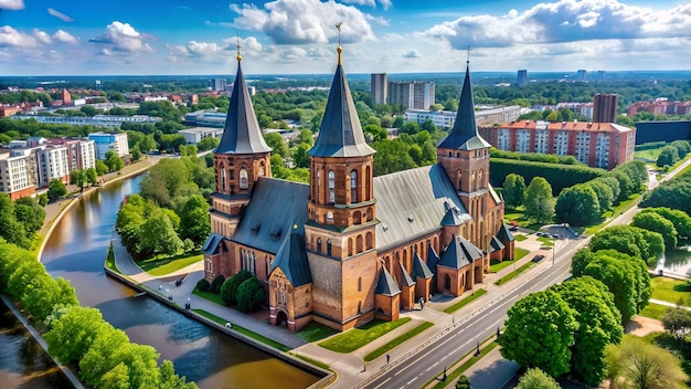 June 2020 The City Of Kaliningrad View of the Cathedral