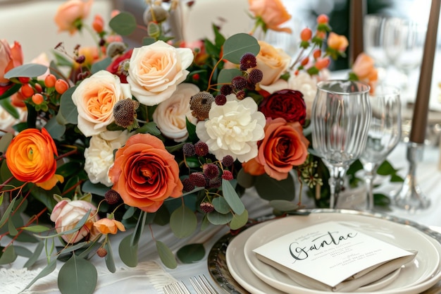 Juneteenth Centerpiece with Elegant Script