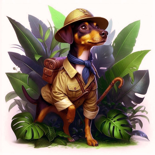 jungle explorer dog