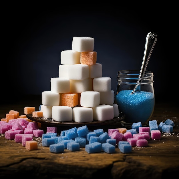 Junk food sugar and food additives