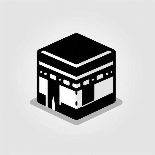 Photo kaaba in macca saudi arabia mokkha icon kaaba vector