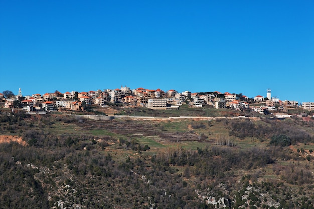 Kadisha Valley in mountains of Lebanon