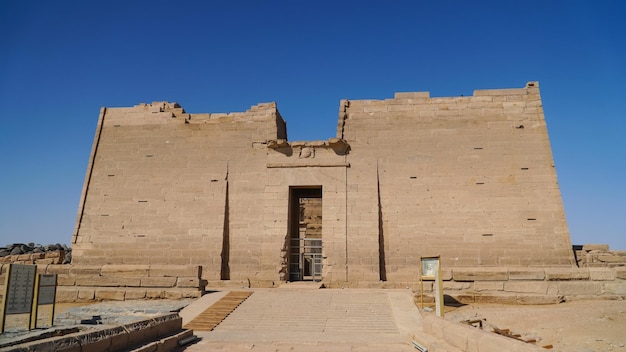 Kalabsha Temple on an island in Nubia next to Lake Nasser Aswan Egypt