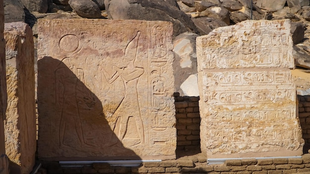 Kalabsha Temple on an island in Nubia next to Lake Nasser Aswan Egypt