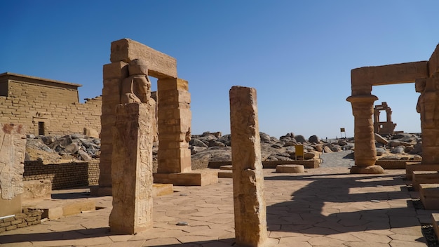 Kalabsha Temple on an island in Nubia next to Lake Nasser Aswan Egypt